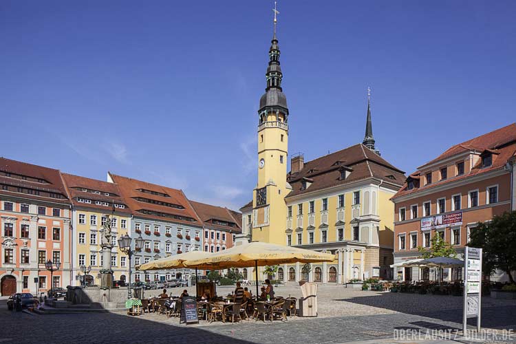 Hauptmarkt mit Rathaus Bautzen
