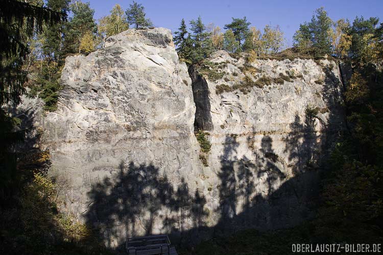 ehem. Steinbruch „Schwarzes Loch” bei Jonsdorf
