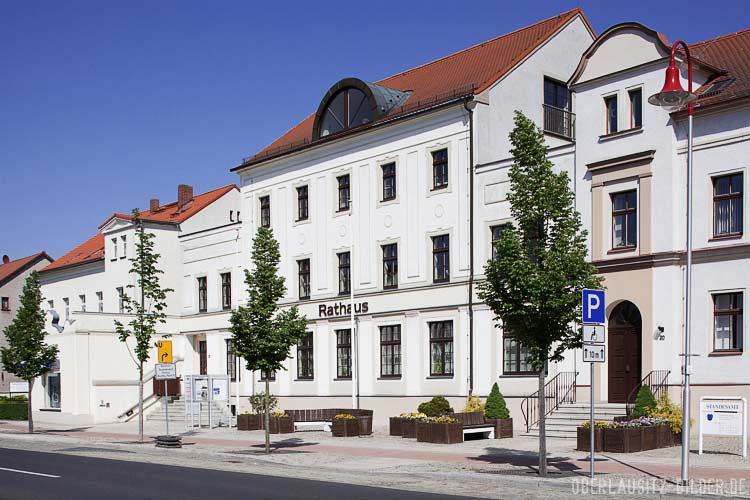 Nieskyer Rathaus in der Muskauer Straße