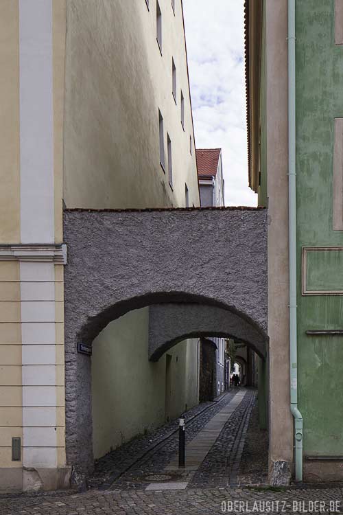 Verrätergasse, Zugang Langenstraße